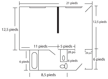 Appartement Suite 1 salle de bain Résidence La Joie Alma Appartement Suite 1 salle de bain Résidence La Joie Alma